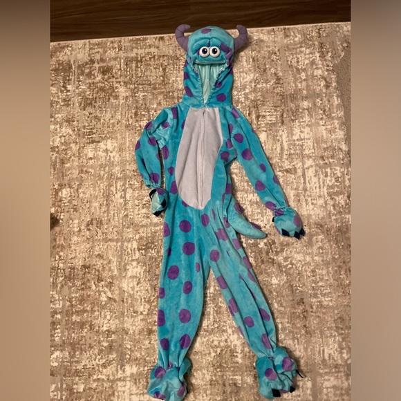 Disney Pixar Monsters Inc Sulley Blue and Purple Costume size 4/5 - Picture 7 of 7